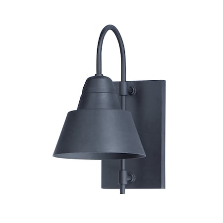 Maxim Lighting Shoreline 1-Light 7.75" Wide Black Outdoor Wall Sconce 10103BK